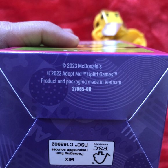 McDonald's Happy Meal 2023 Adopt Me! Toy #3 LION Roblox - Picture 10 of 10